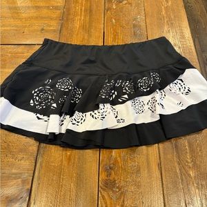 Lucky in love women’s tennis skirt
